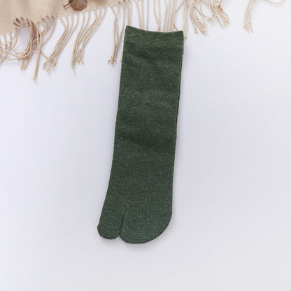Double Toe Women's Casual And Comfortable Stretch Socks
