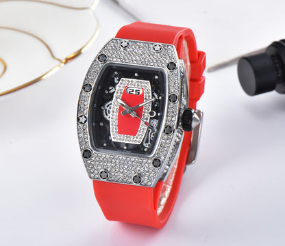 Foreign Trade Explosion Models European And American Rhinestone Series Ghost Head Quartz Watches Brand Fashion Watches