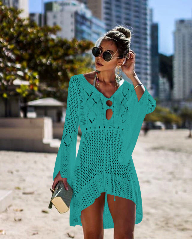 . Bikini Women Swimsuit Cover-up Beach Bathing Beach Dress