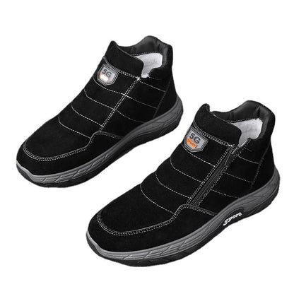 Fleece And Cotton Warm Outdoor Hiking Shoes