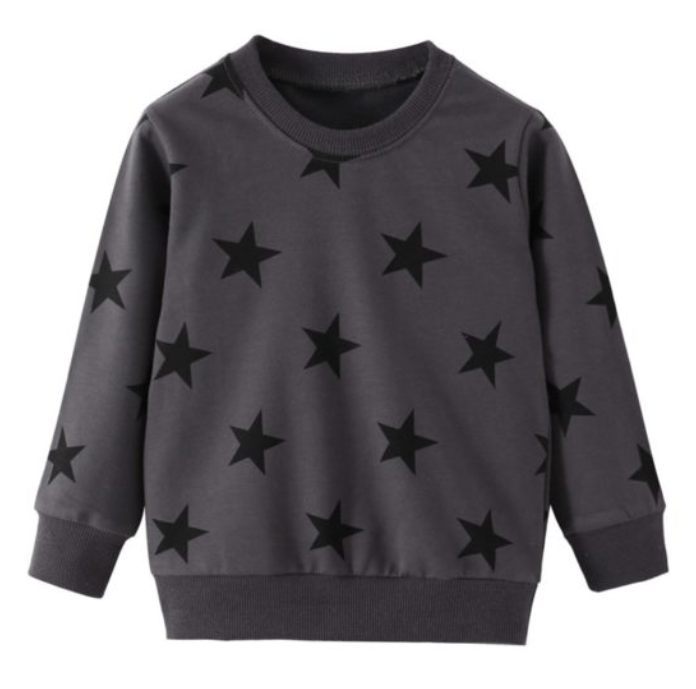 Children's Long-sleeved Terry Sweater