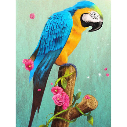 Blue Bird Theme Diamond Painting Full 5D Embroidery Square Picture Rhinestones