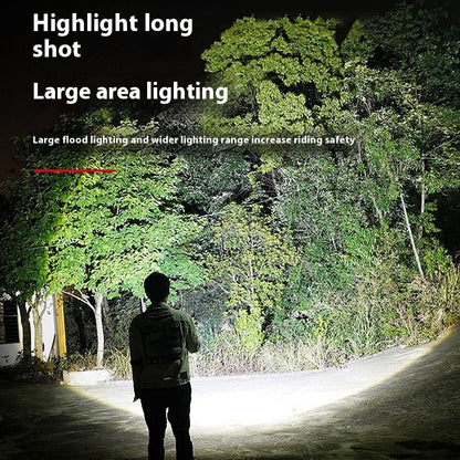 Mountain Bike Night Riding Lights Can Be Formal Mounted Lifting Aluminum Alloy Far And Near Light Lumen TPYE-C