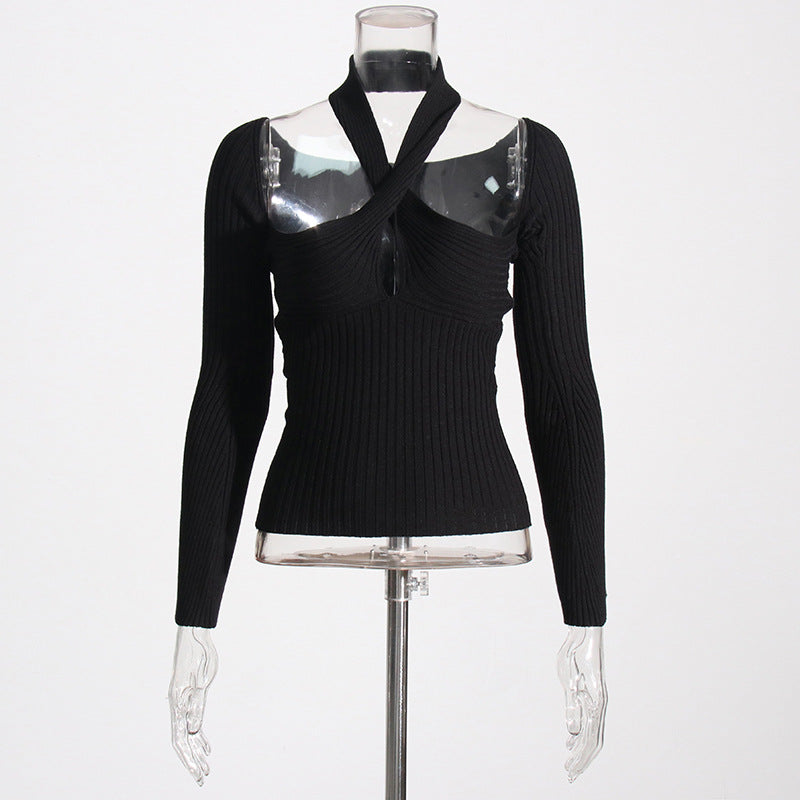 Solid Color Spicy Girl Versatile Top