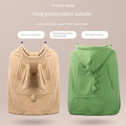 Children's Multi-functional Cartoon Strap Cape