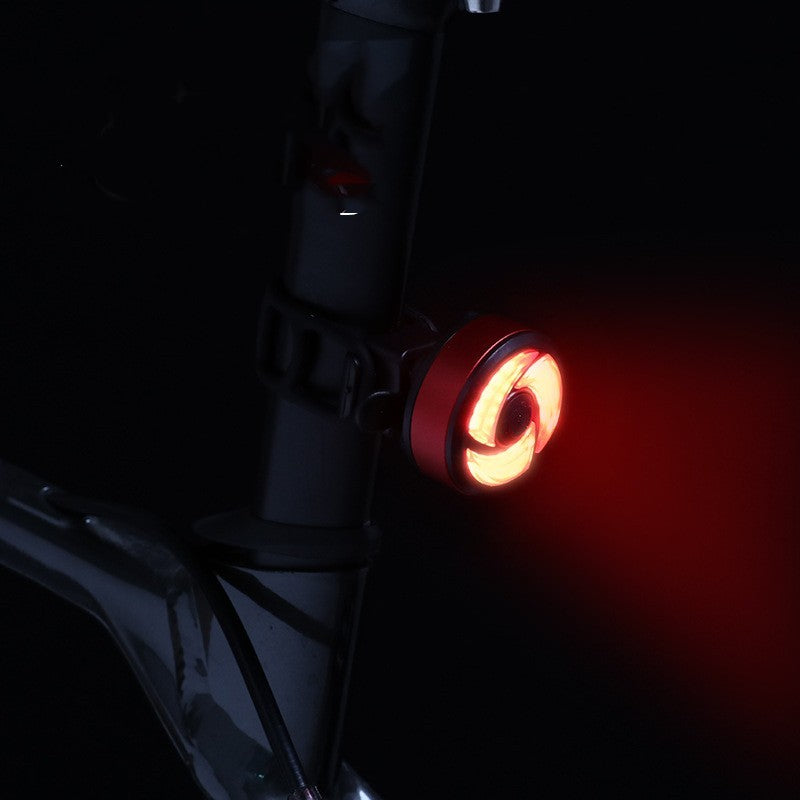 Aluminum Alloy Highlighted Warning Light Brake Induction Taillight