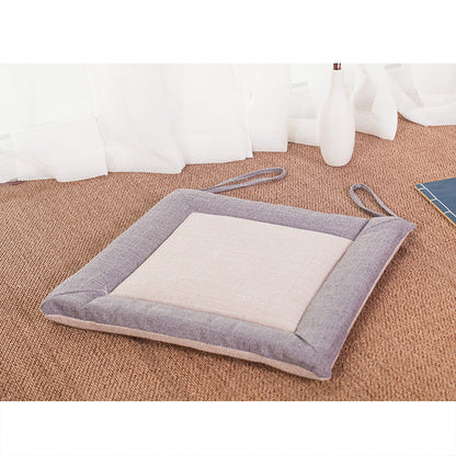Four Seasons Home Dining Chair Linen Strap Non-slip Cushion