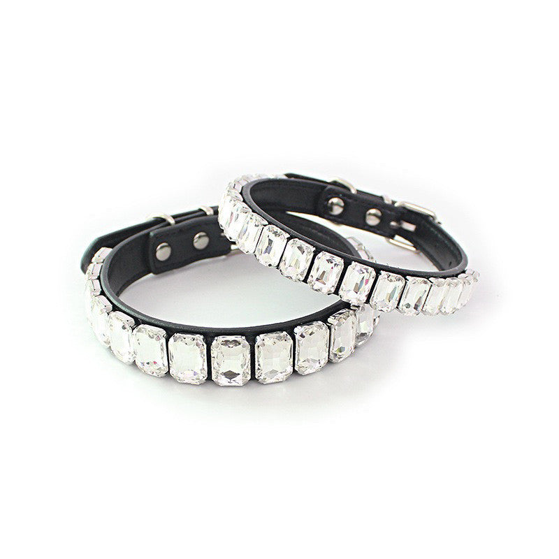 PU Dog  Cat Collar