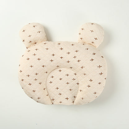Anti-Eccentric Head Latex Shaping Pillow Color Cotton