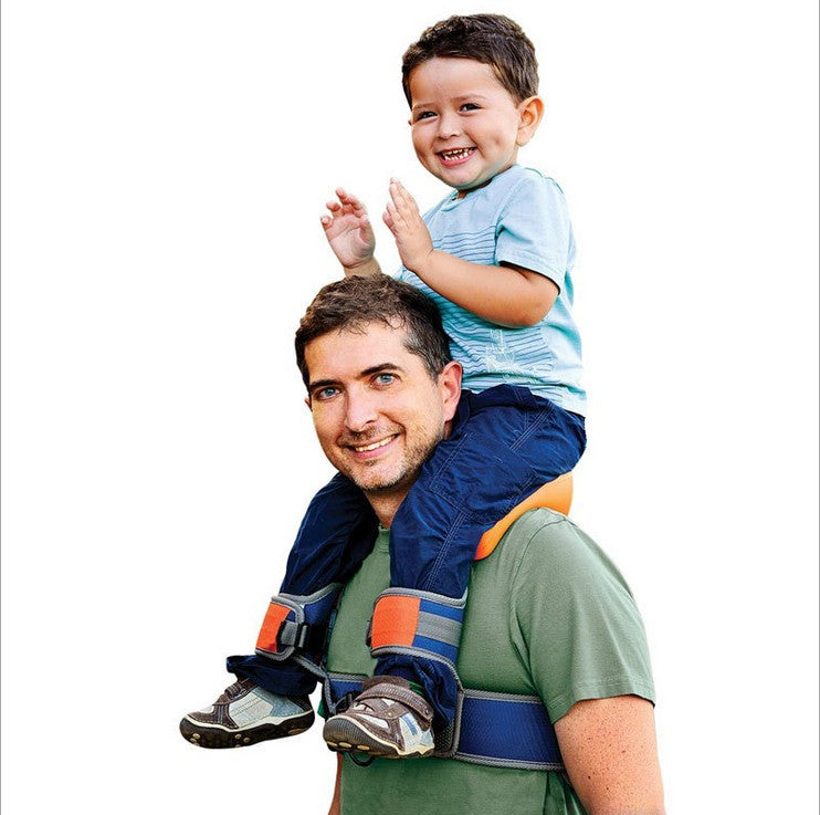 Children's Saddle Shoulder Strap Baby Saddle Shoulder Parent-child Outdoor Sports Back Stool