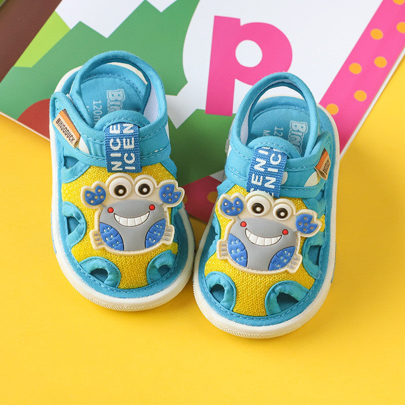 Baby Boy Summer Girl Baby Baby Soft-soled Toddler Called Sandals