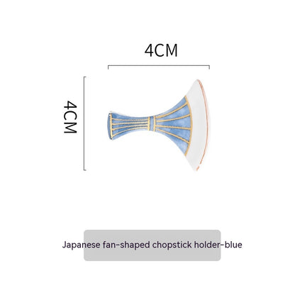 Japanese Ceramic Chopstick Holder For Storing Ceramic Household Utensils