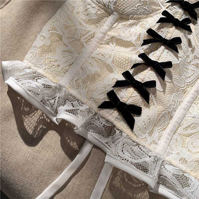 Slim-fit Outer Wear Lace Vest Sleeveless Bottoming Top