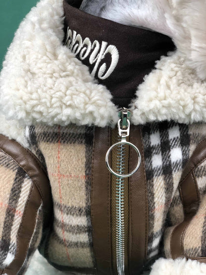 Dog Winter Clothing Plus Velvet Thickening