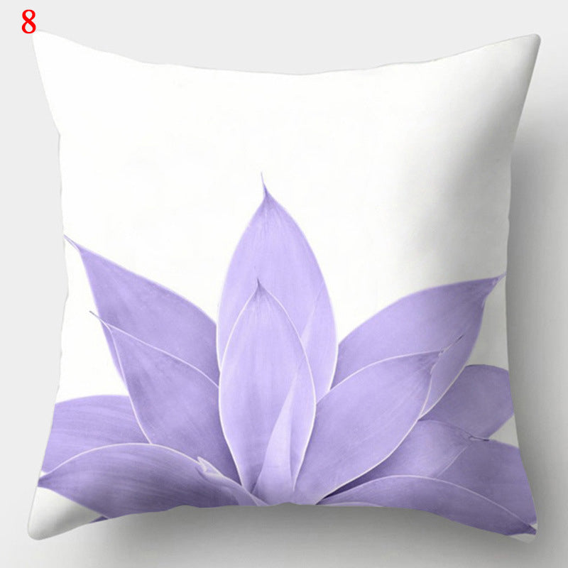 Modern Minimalist Creative Fabric Colorful Geometric Pillowcase