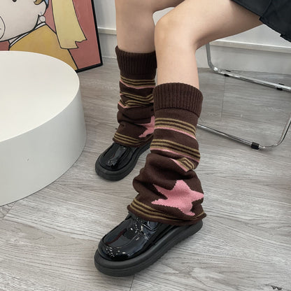 Female Striped XINGX Maillard Foot Sock