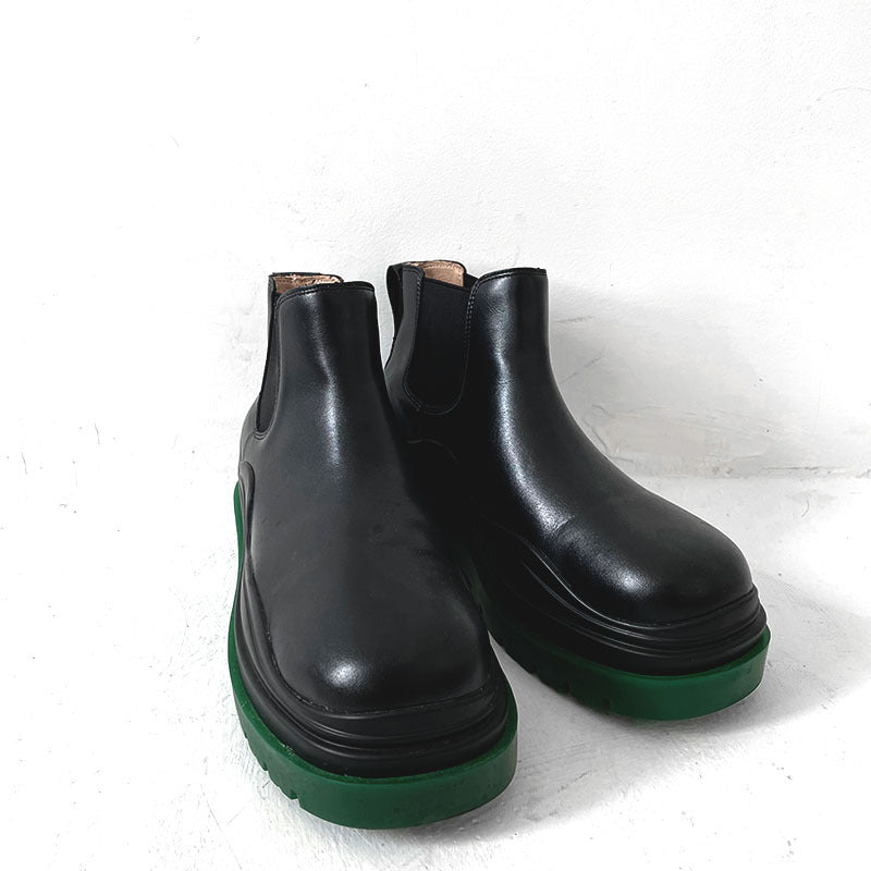 Short Boots Thick Bottom Heightened Frying Street Tooling Chimney