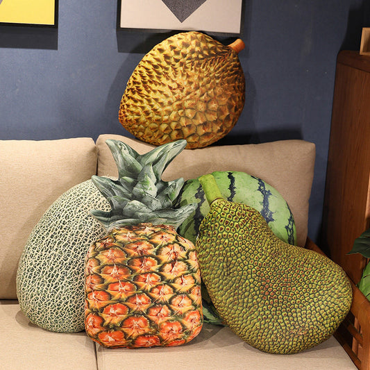 Creative Fruit Watermelon Mango Doll Pillow