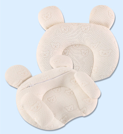 Anti-Eccentric Head Latex Shaping Pillow Color Cotton