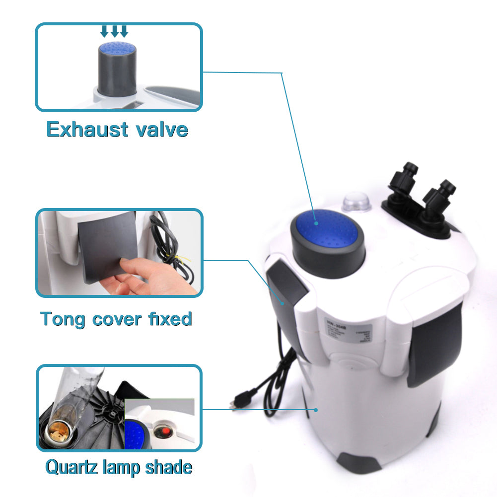 External Filter Aquarium UV Lamp Water Purification And Algae Removal