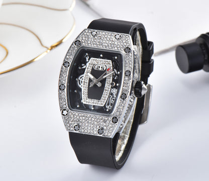 Foreign Trade Explosion Models European And American Rhinestone Series Ghost Head Quartz Watches Brand Fashion Watches