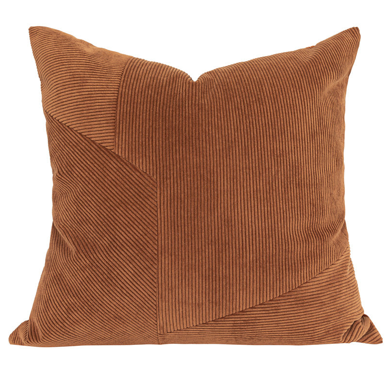 Modern Irregularly Spliced Hotel Sample Room Pillowcases