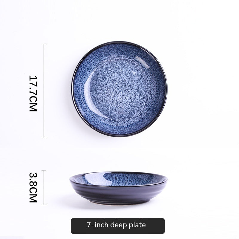 European Starry Sky Steak Plate