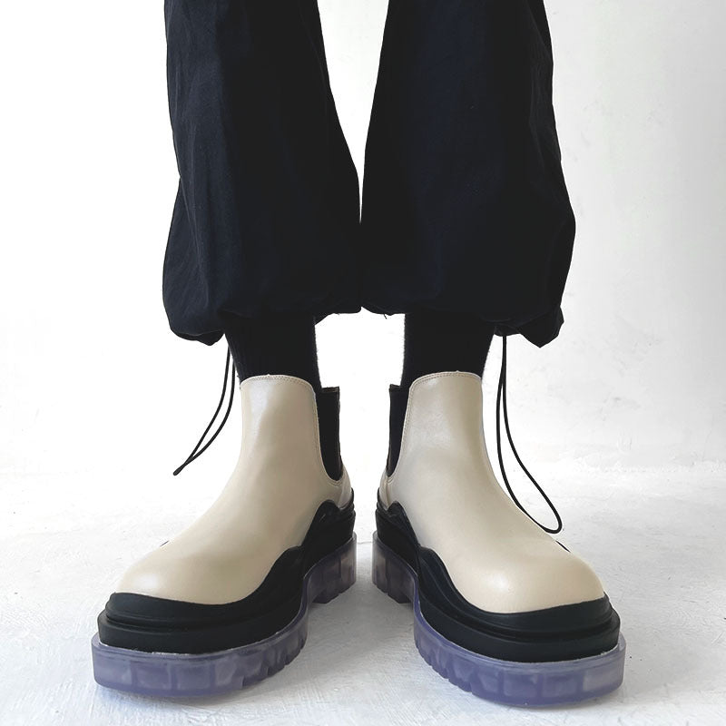 Short Boots Thick Bottom Heightened Frying Street Tooling Chimney