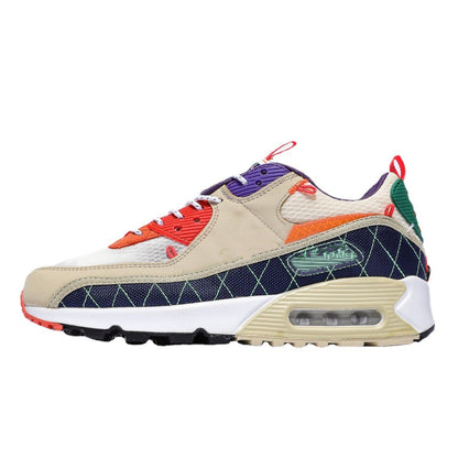 Color Stitching Sports Shoes Rear Air Cushion